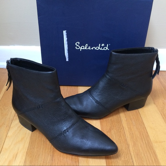 splendid leather booties